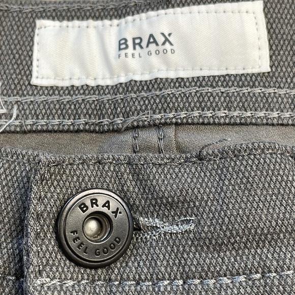 NWT Brax Cooper Fancy Woo Look Light Jeans Microprint Five Pocket Pants 31 - Picture 6 of 15